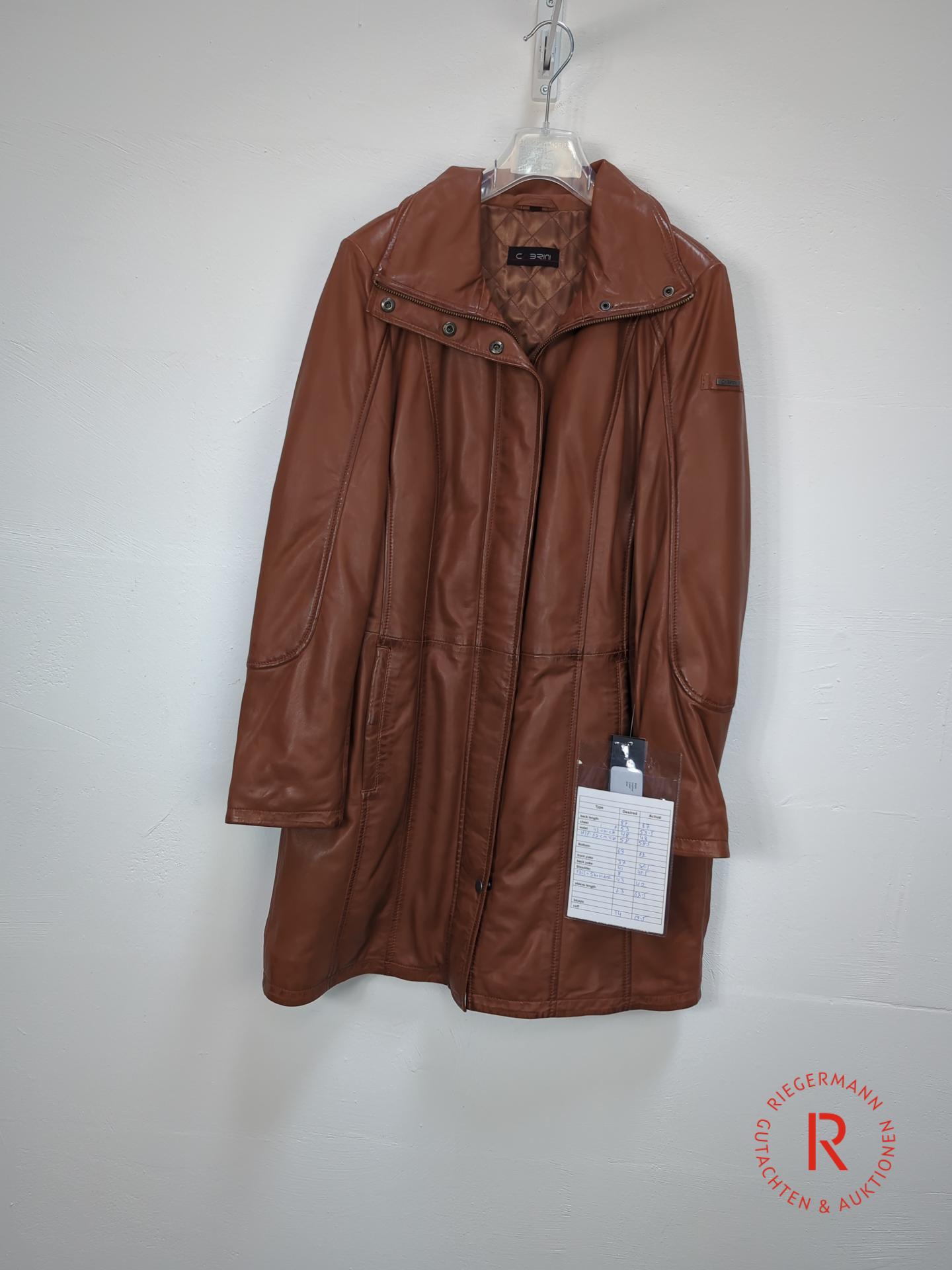 DAMEN LEDERMANTEL GRÖSSE 38